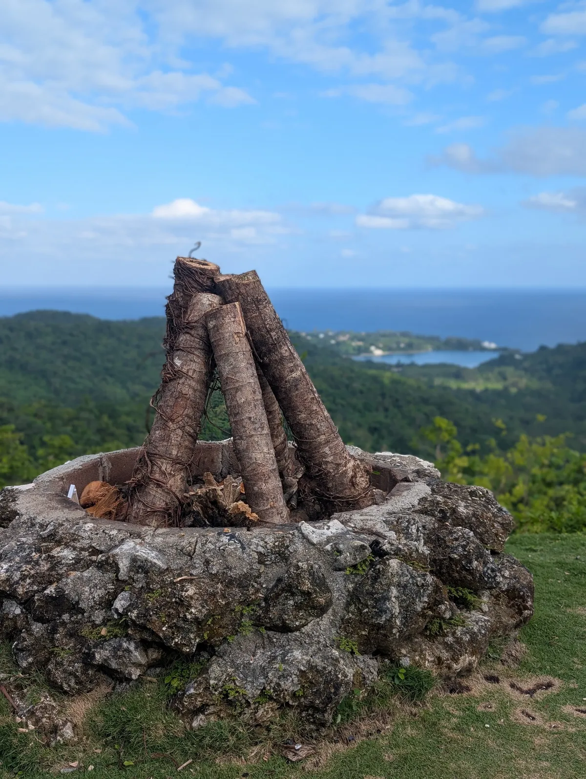 Hikers at the Nonsuch Falls base camp in Portland